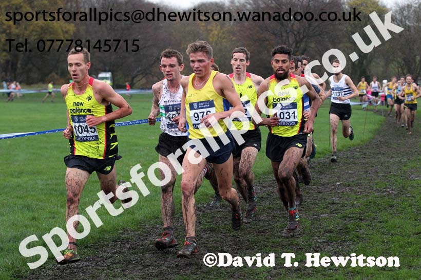 Senior men, British Athletics Liverpool Cross Challenge, Sefton Park, Liverpool. Photo: David T. Hewitson/Sports for All Pics